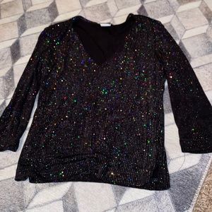 Women’s sparkly top